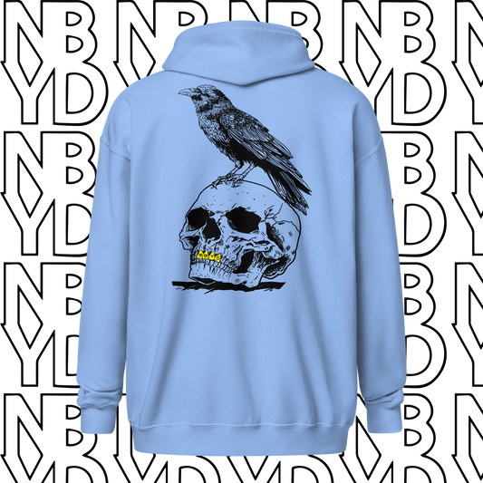 NBYD RAVEN Unisex Zippered Hoodie