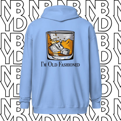 NBYD Old Fashioned Zippered Unisex Hoodie