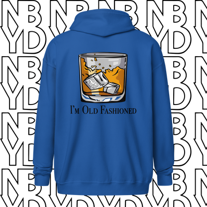 NBYD Old Fashioned Zippered Unisex Hoodie