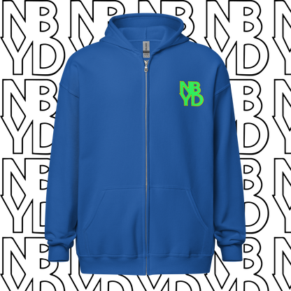 NBYD Spine BlanketUnisex Zippered Hoodie